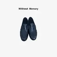 Without Memory 褶皱乐福鞋皮鞋