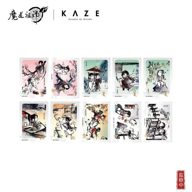【正版授权】《魔道祖师》动画诗情画意系列拍立得盲盒代拆/忘羡
