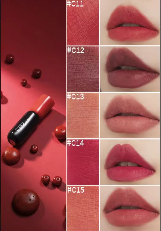 c.women 珊瑚之源丝柔唇釉【送一个镜子