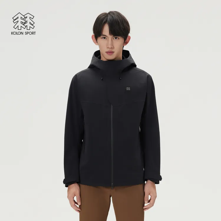 KOLON SPORT可隆冲锋衣1级男士春户外运动徒步登山软壳三合一夹克