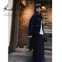 KOKO WANG【学院风】秋冬女装大衣洋气炸街羊绒毛呢外套X7485I23W05