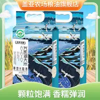 盖亚农场 东北大米新米长粒香米兴凯湖寒地大米 5kg*2真空装20斤