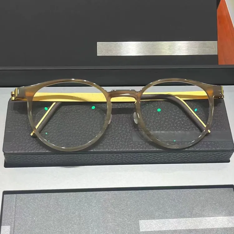 1849同款牛角波士顿方圆脸复古框素颜纯钛中小脸眼镜架眼镜圆框