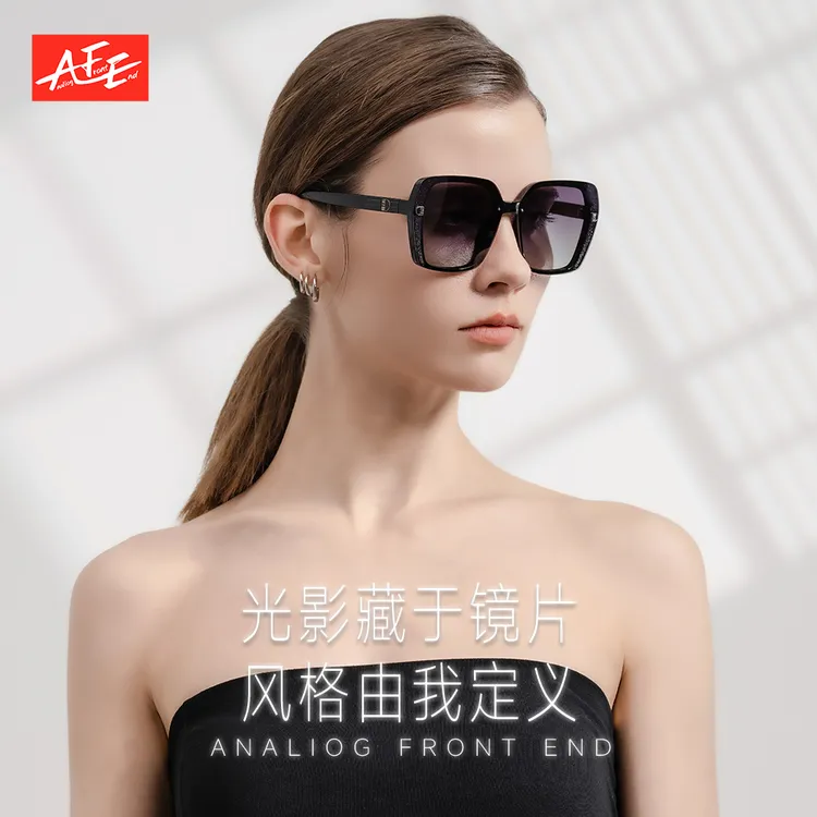 AFE【252】2025款正品偏光墨镜太阳镜女款新款明星同款户外网红