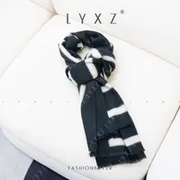 LYXZ x 大小与【温度密码】冬季新款围脖温暖舒适百搭披肩围巾82042