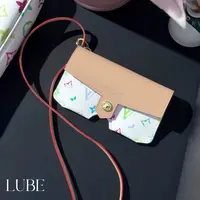 【三彩镜夹挂脖】歪歪高定手工手机挂脖手机链适用于安卓苹果手机壳