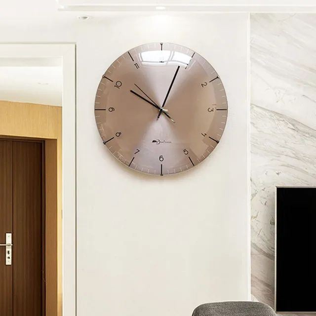 时钟挂钟现代新款对时奢挂表墙高级挂家用2025钟表轻自动电波客厅
