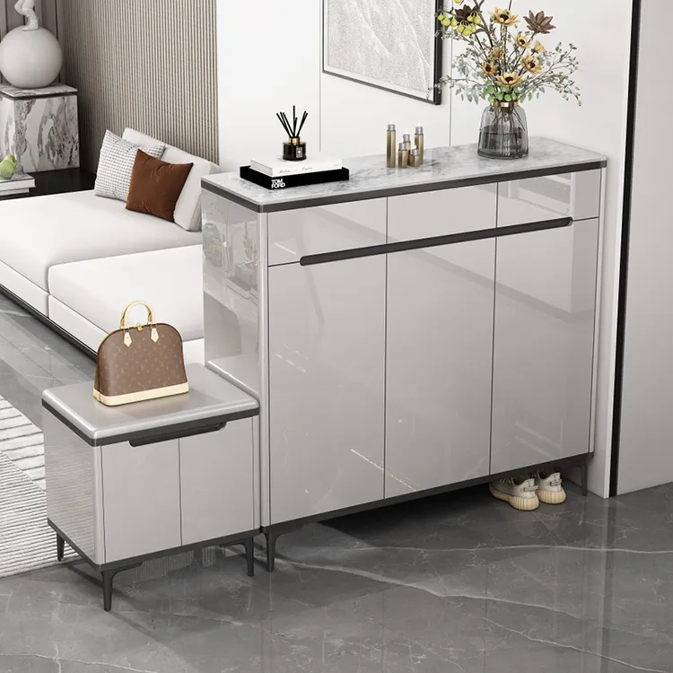 鞋柜家用门口新款2025爆款隔断玄关柜一体超大容量多层收纳储物柜