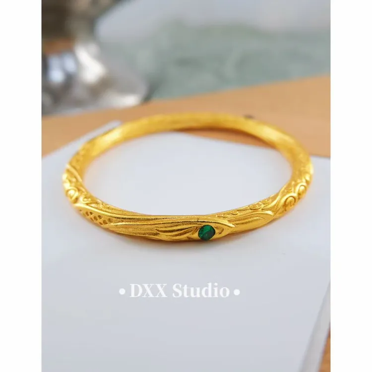 铜合金合成锆石手镯 小众设计哪吒同款手镯45072