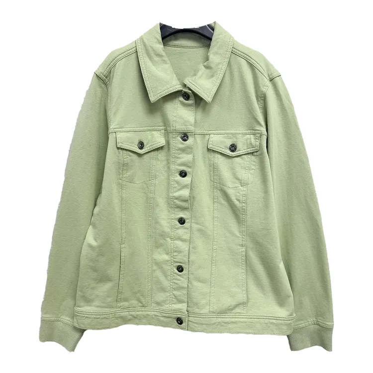 7597#长袖牛仔外套