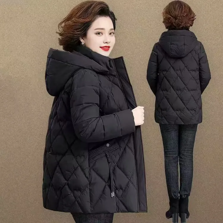 爆款2025年新款棉服女士冬季外套加厚短款棉衣小个子韩版宽松棉袄