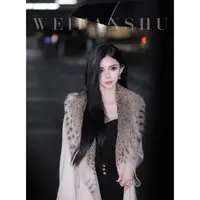 WEIFANSHU/魏凡舒【纵情浮华】秋冬新款气质轻奢高级羊毛大衣外套