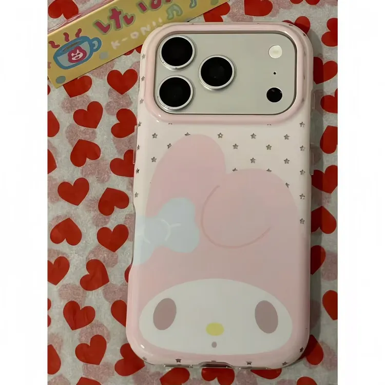 ins古早粉色星星美乐蒂适用iphone17promax苹果16手机壳15少女