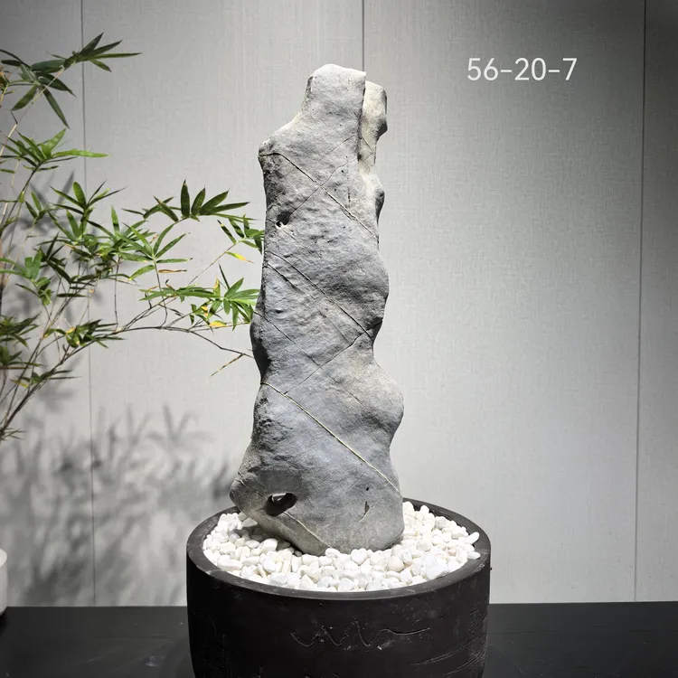 长条广西太湖石小摆件玄关桌面奇石观赏石源头供应批发太湖石庭院