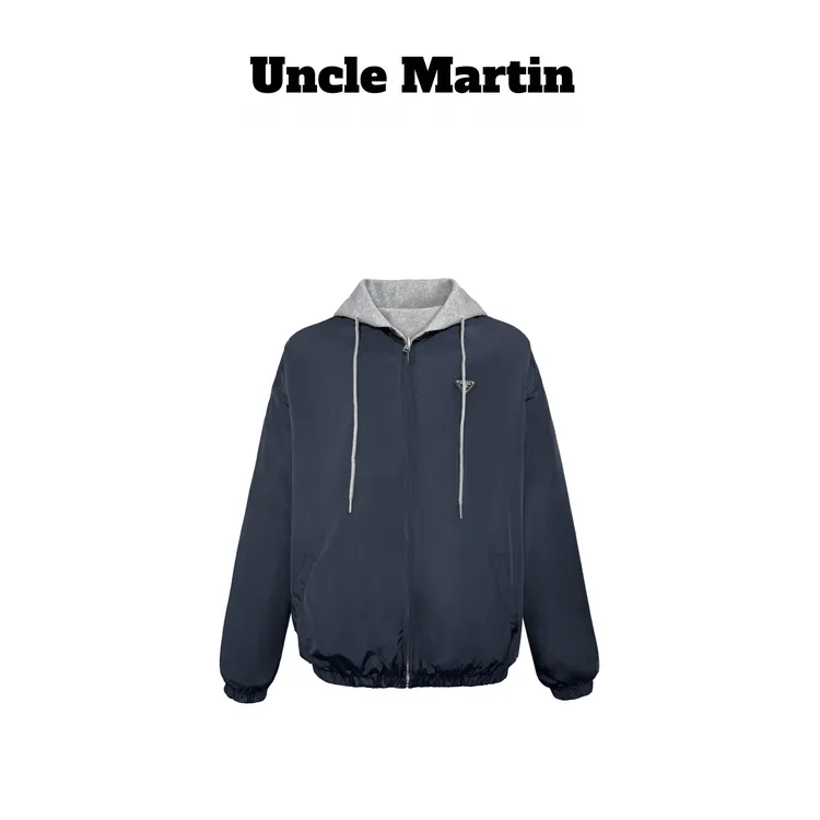 马丁叔叔 拉达同款 25AW高定系列 拉链连帽双面穿卫衣 576-spk