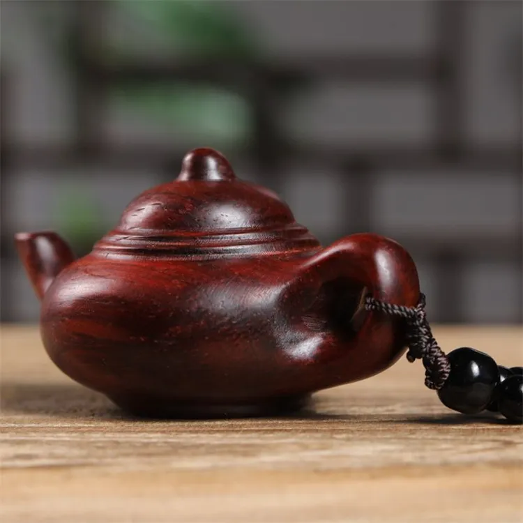 小叶紫檀把把壶手把件把把胡手玩打麻将壶冷门文玩盘玩手把件摆件