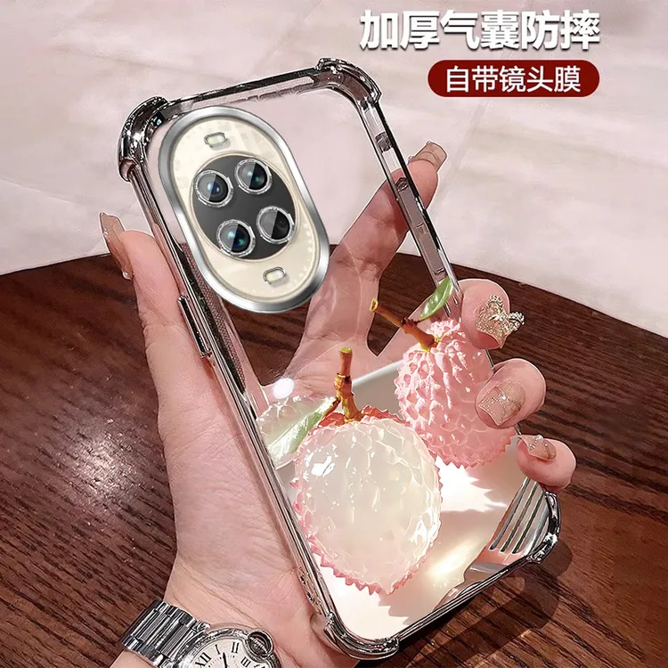 新款适用华为nova14手机壳气囊防摔14Pro创意全包带镜头膜ultra女