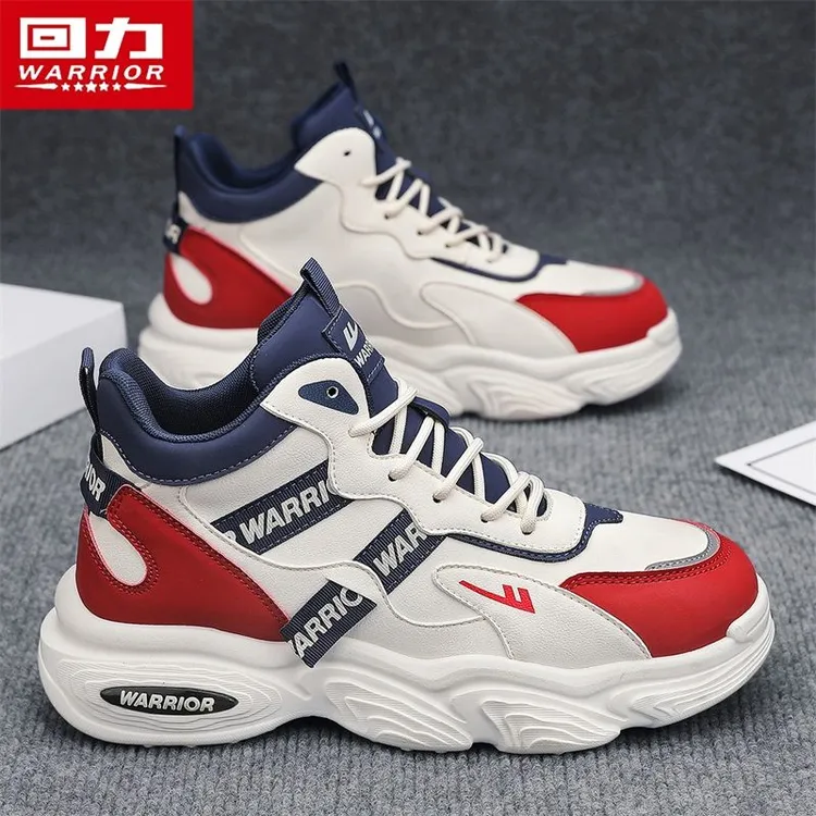 回力男鞋2025新款秋季青少年高帮休闲鞋跑步增高运动鞋百搭马丁靴