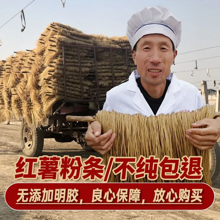 红薯粉条细特惠手工粉5斤装传统特产苕粉精选狂欢季农产品