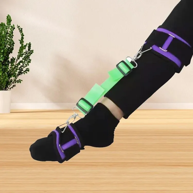 德国老年人中风偏瘫防垂足弹力带训练带足下垂可穿鞋足托固定护具