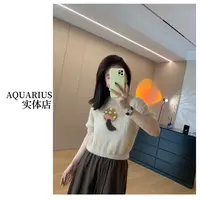 【AQUARIUS 】（蘑菇）韩系简约马海毛小衫8172