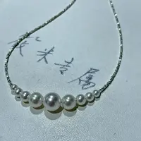 链子925银 碎银子微笑项链D1392 MD
