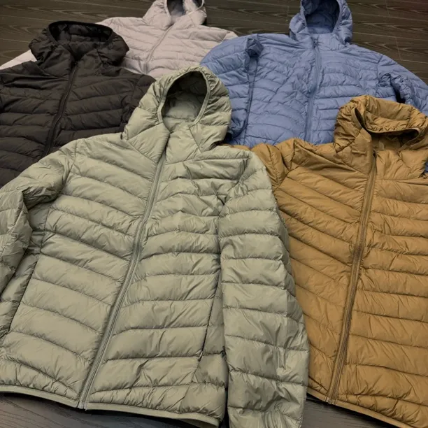 Ss男人的荷尔蒙 战骨 新国标90白鸭绒排骨羽绒服连帽轻薄户外