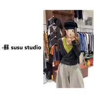 MM韩系假两件挂脖T恤女2025秋季新款百搭显瘦打底上衣069