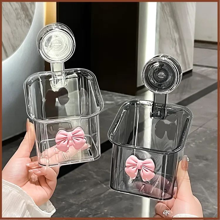 吸盘废弃洗脸巾收纳盒卫生间二次利用放置盒棉柔面巾壁挂式置物架