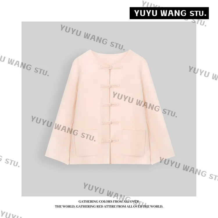 YUYU WANG【清词】 双面呢大衣RB2SDRZ2216