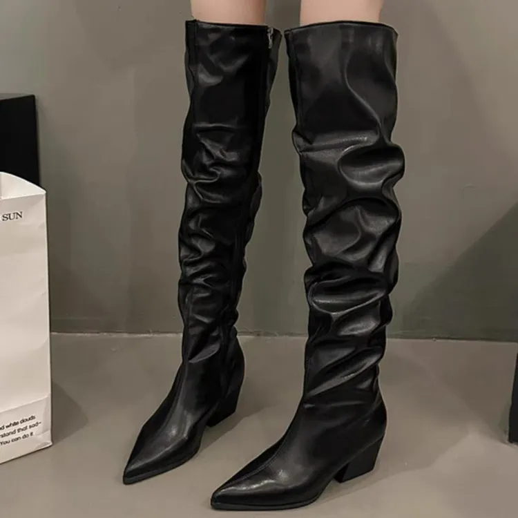 K03 有拉链 新款长靴 网红鞋