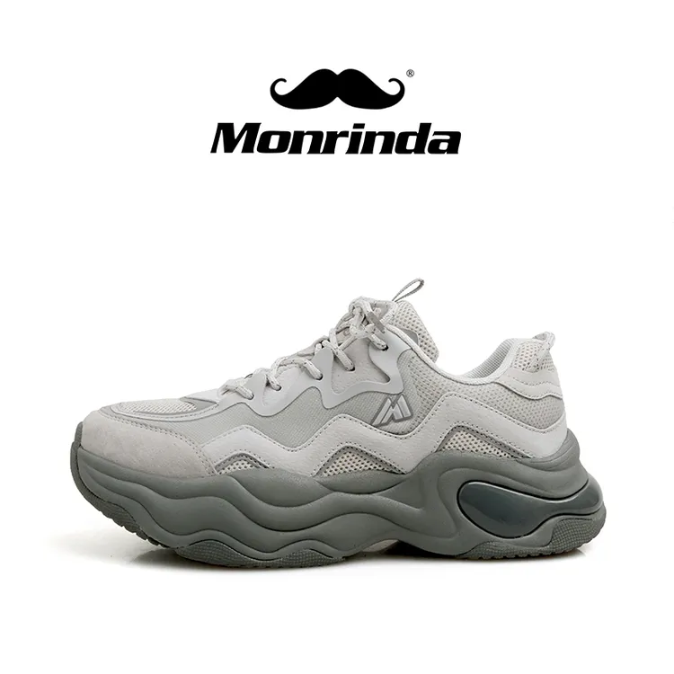 【韩国미린다】美年达2025春季上新韩国潮牌流云防滑减震耐磨老爹鞋-JC