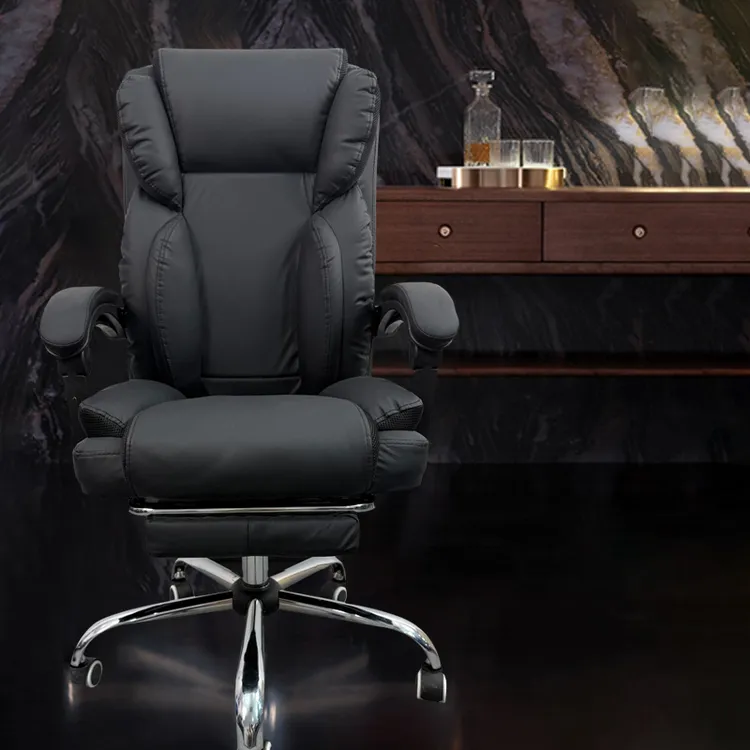 春星老板椅办公座椅书房办公室人体工学椅猫抓皮靠背椅升降电脑椅