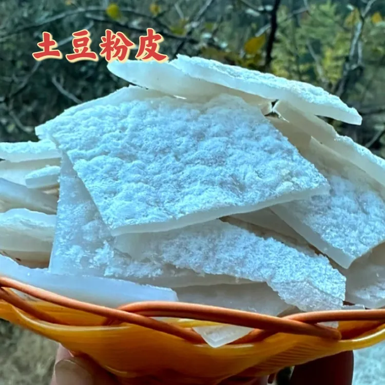 （土豆粉皮）恩施特产马尔科土豆粉皮。