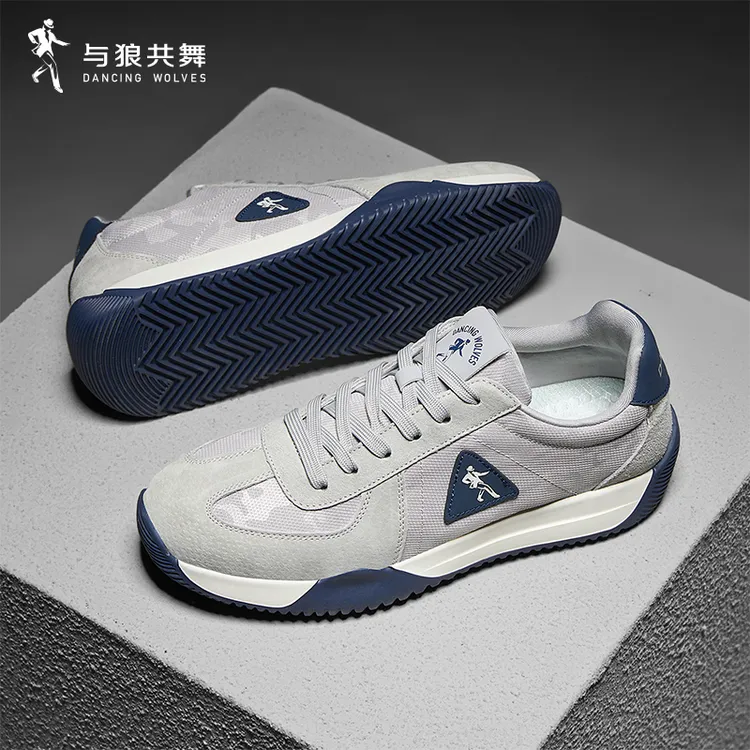 D-WOLVES/与狼共舞2026年新款男士鞋夏季休闲透气百搭增高低帮鞋商品图