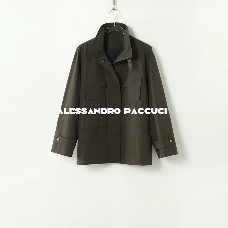 AP洛哥43130WT/43096WT【阿勒泰】棉立领廓形时尚百搭休闲工装夹克