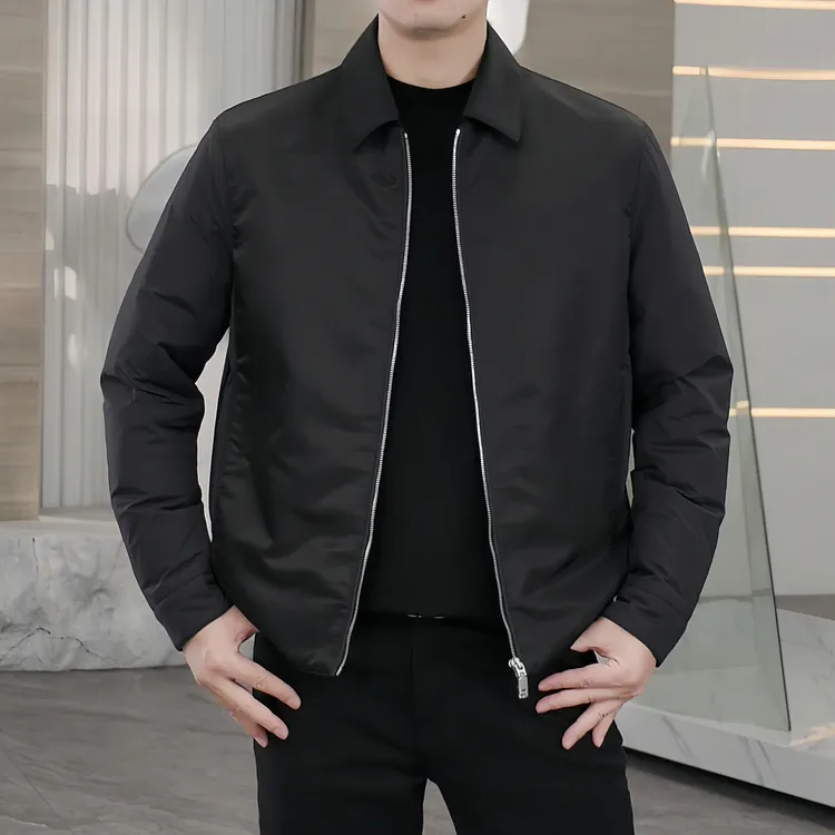 现货【骆驼绒+鹅绒】骆驼绒白鹅绒填充轻奢极简轻薄鹅绒服