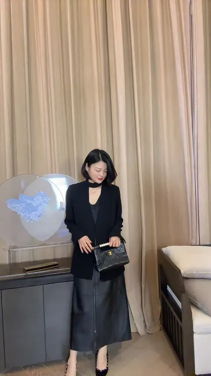 TANTAN 百搭显瘦气质通勤轻奢外套LL 2497