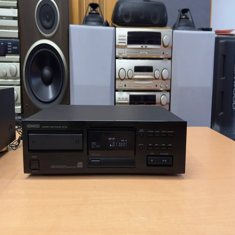 8新  二手 建伍49纯音乐CD机 无遥控器 运费自理不包邮