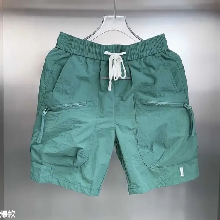 韩版短裤男新款网红时尚百搭潮牌休闲工装裤速干宽松直筒五分男士