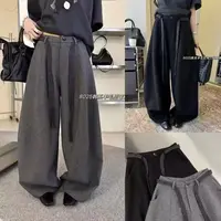 【公主屋现货】秋冬款欧版高质量弯刀休闲裤5535