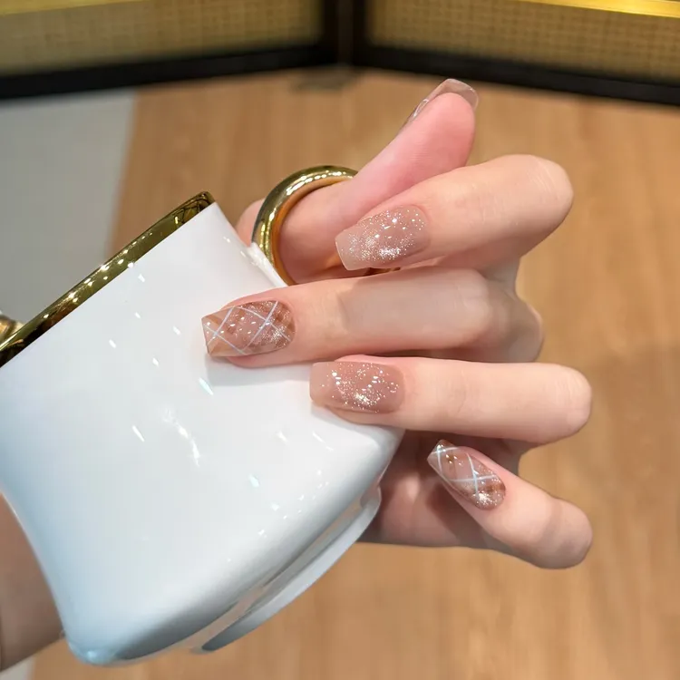 【奶咖小香】Lurane 秋冬小香风奶咖色氛围感出片必备穿戴甲