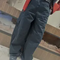 做旧蓝大口袋工装裤0815