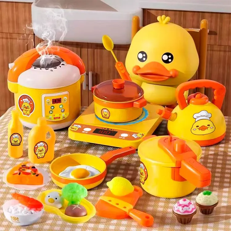迷你小厨房做饭女孩仿真厨房过家家玩具套装女孩子生日礼物男女童