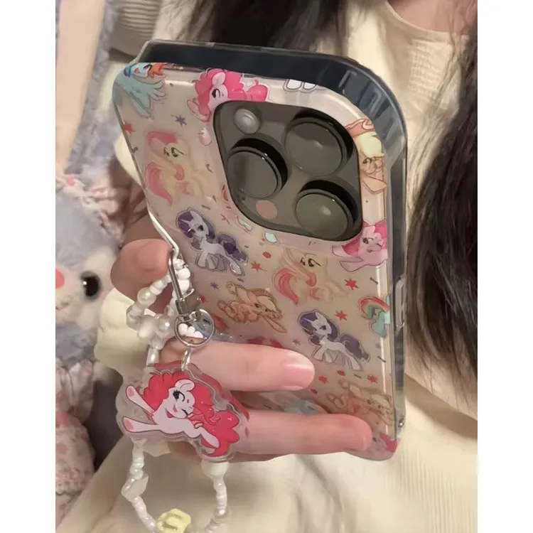 小马宝莉适用苹果17/16/15promax手机壳VIVO华为OPPO小米15一加壳