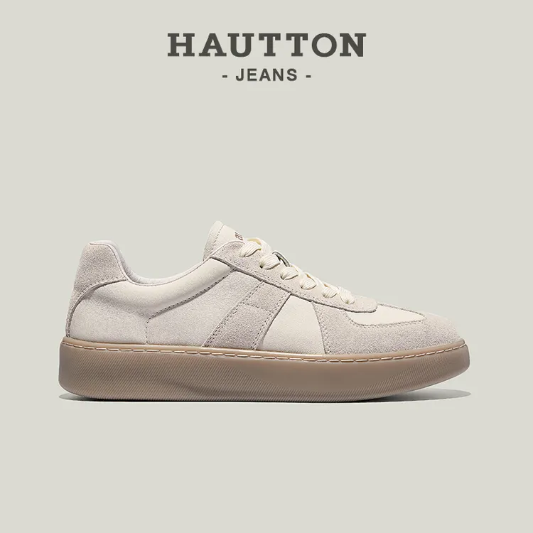 时尚百搭板鞋男士运动小白鞋休闲德训鞋男鞋秋季新款931XB5495