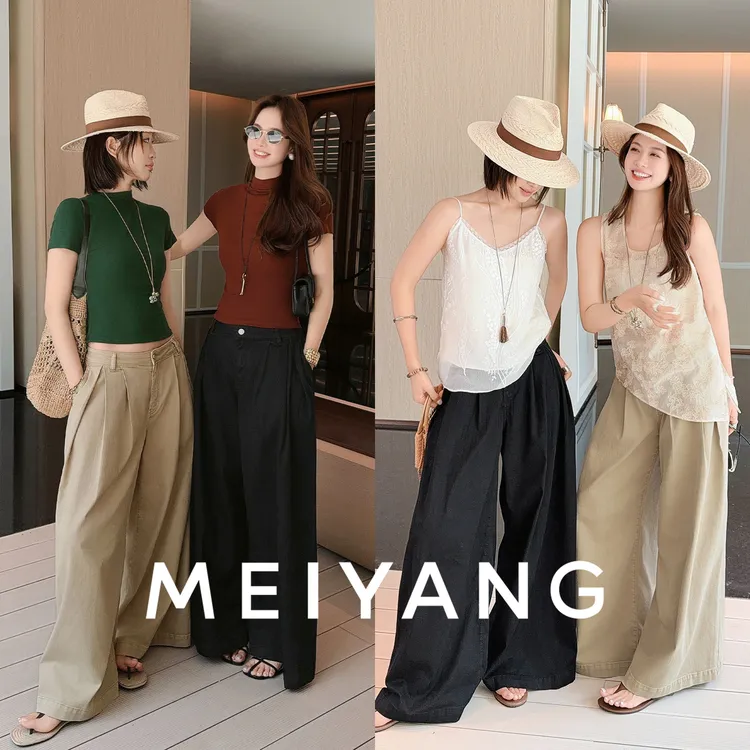 美洋MEIYANG 薄版沙丘牛仔裤 私服设计款~阔腿【大70】A0600