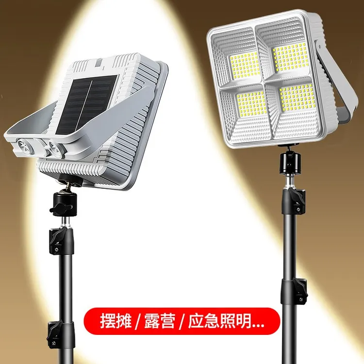 摆摊灯夜市灯充电超亮超长续航大容量led户外专用照明露营 地摊灯商品图