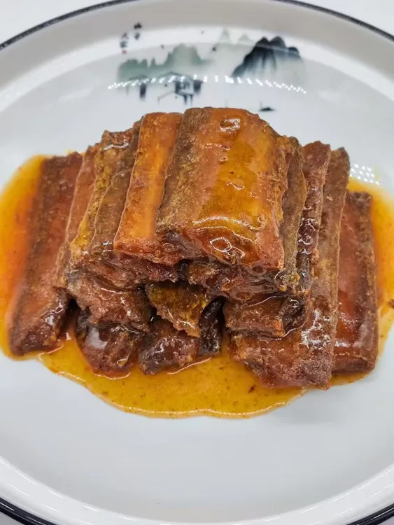 糖醋带鱼段下饭菜海鲜鱼罐头酸甜爽口商用20斤批发开袋即食