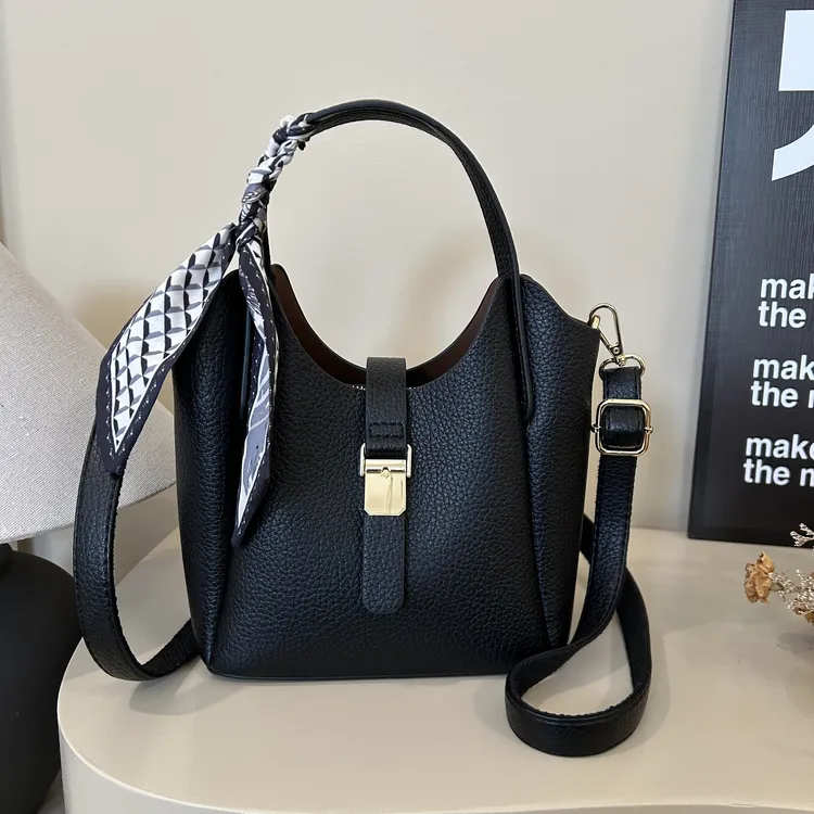 百搭菜篮子四季通用刺绣手提包休闲手提包斜跨包